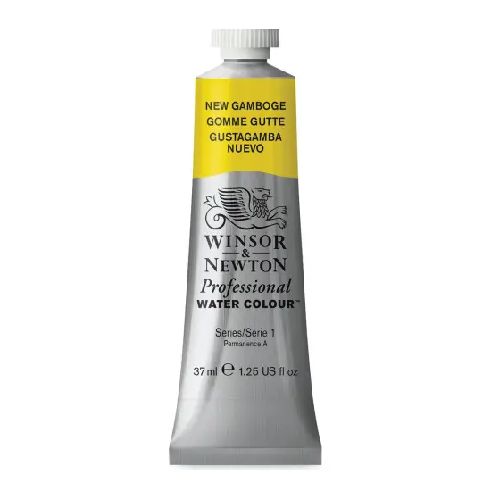 Winsor & Newton Professional Watercolor - New Gamboge, 37 ml tube {1}