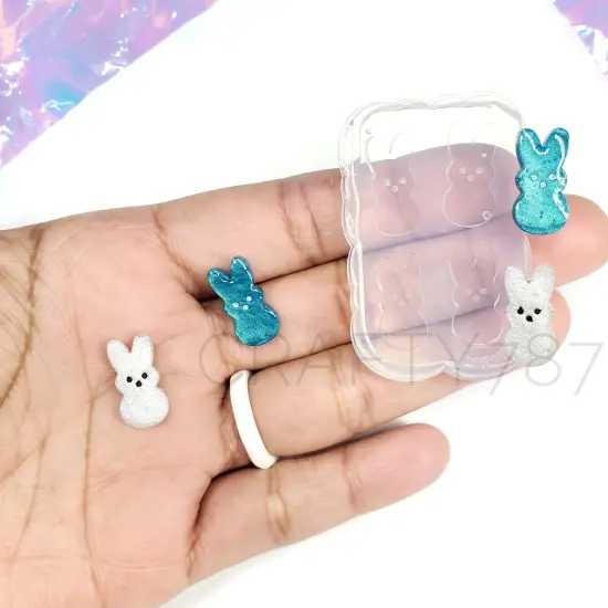 Peep Mini Studs Earring Mold (B7) {1}