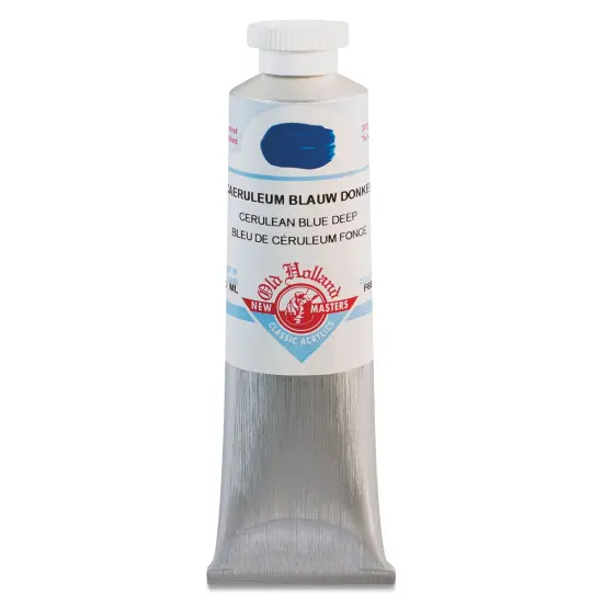 Old Holland New Masters Classic Acrylics - Cerulean Blue Deep, 60 ml tube {1}