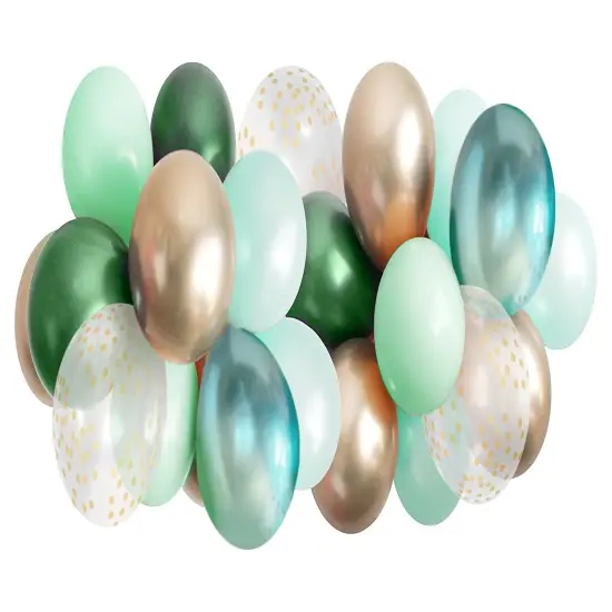 Balloon Garland - Emerald Green {1}