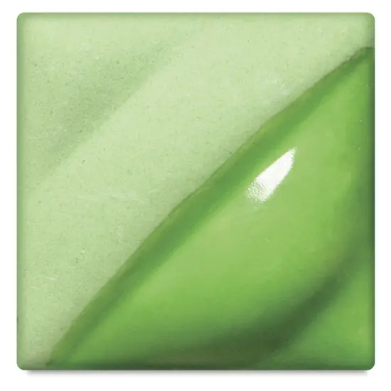 Amaco Lead-Free Velvet Underglaze - Light Green, 16 oz {2}