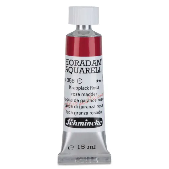 Schmincke Horadam Aquarell Watercolor - Rose Madder, 15 ml tube {1}