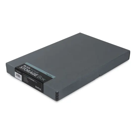 Blick Archival Storage Box - 11" x 17" x 2", Gray {1}