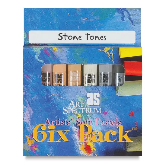 Art Spectrum Pastel 6ix Pack Set - Stone Tones, Set of 6 {1}