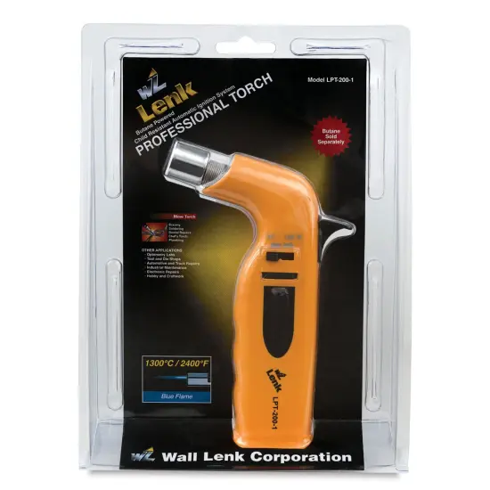 Wall Lenk Butane Torch - Auto-Ignite, LPT-200 Pro-Torch {1}