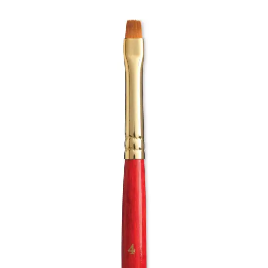 Princeton Heritage Sable Brush - Bright Shader, Short Handle, Size 4 {1}