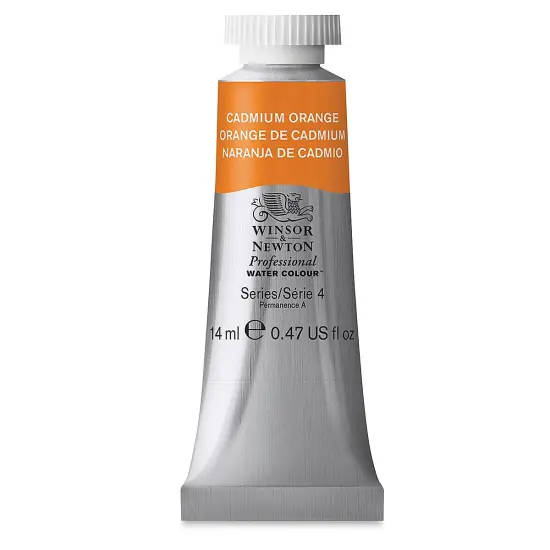 Winsor & Newton Professional Watercolor - Cadmium Orange, 14 ml Tube {2}
