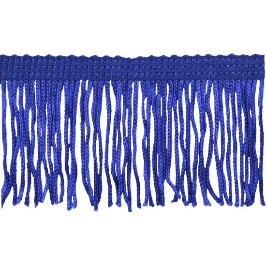 Belagio Chainette Fringe, 2" Wide, 10- Yard Bolt, Royal Blue {1}