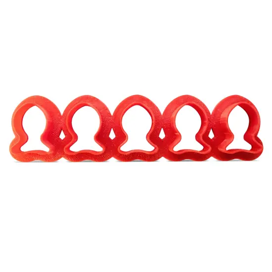 CookieCutter.com Mini Goldfish Multi Cookie Cutter 1 inch, Food Safe Plastic, USA {1}