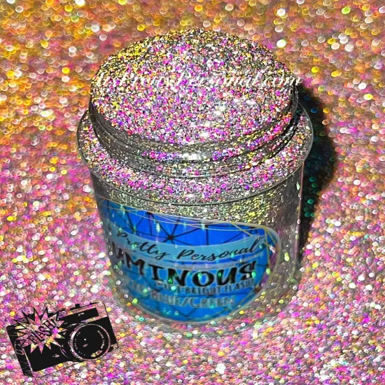 Micro Blue / Green (Fine Cut)- Luminous Reflective Glitter Collection {3}