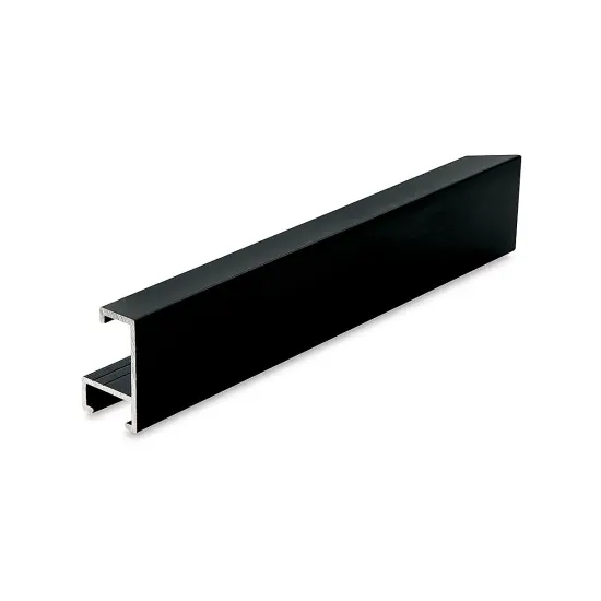 Nielsen Metal Frame Section Style 93 - 42" x 9/16", Anodic Black {1}