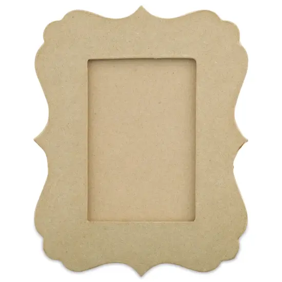 DecoPatch Paper Mache Frame - Festoon, 9" x 11" x 3/4" {1}