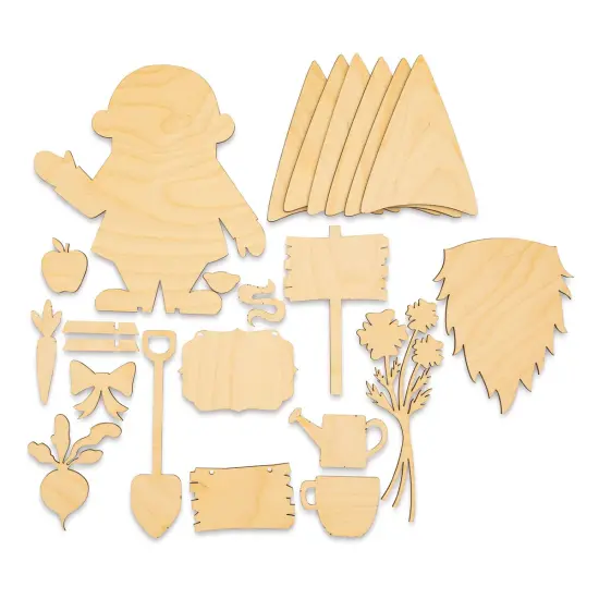 Leisure Arts Wooden Gnome Kit {1}