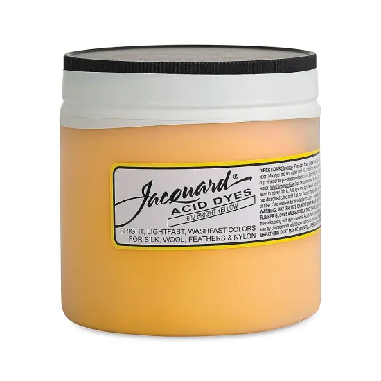 Jacquard Acid Dye - Bright Yellow, 8 oz {1}