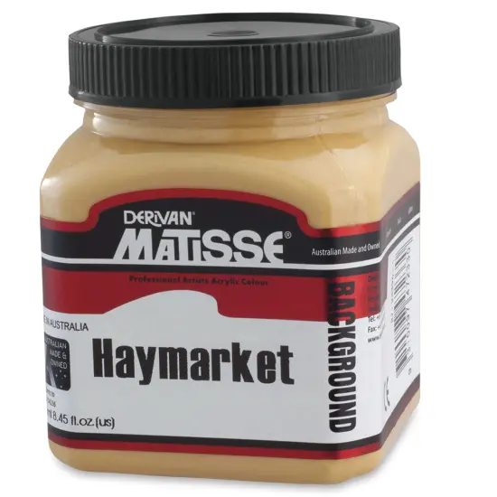 Matisse Background Colors Acrylic Paint - Haymarket, 250 ml {1}