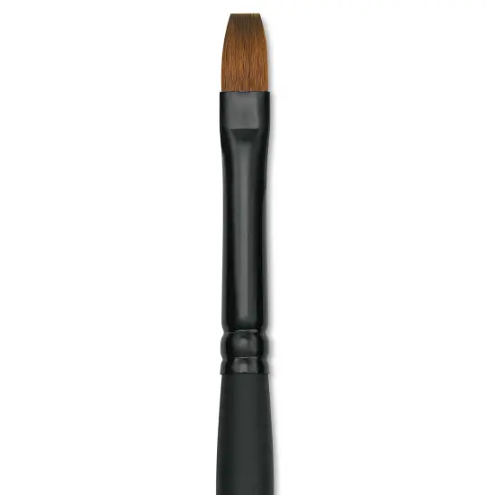 Rapha&euml;l Stradivarius Synthetic Kolinsky Sable Brush - Flat, Size 8, Short Handle {1}