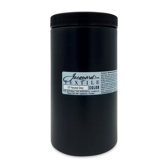 Jacquard Textile Color - Neutral Gray, 32 oz jar {1}