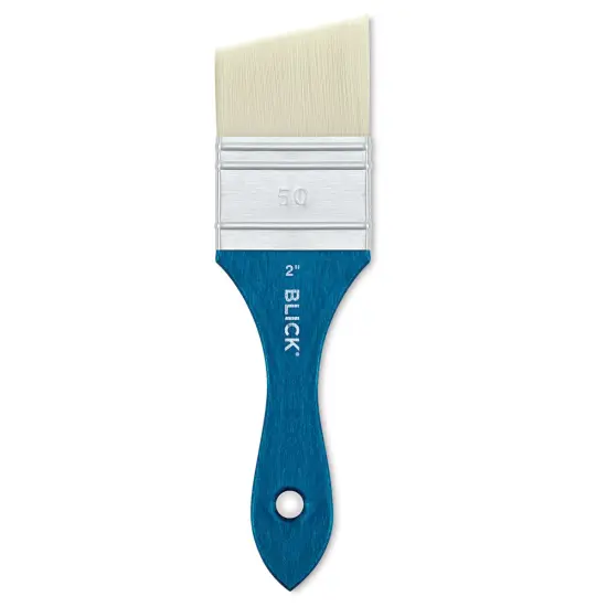 Blick Mottler Brush - Angular Mottler, Size 2" {1}