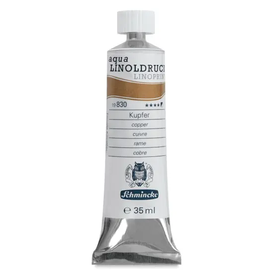 Schmincke Aqua Linoprint Ink - Copper, 35 ml {1}