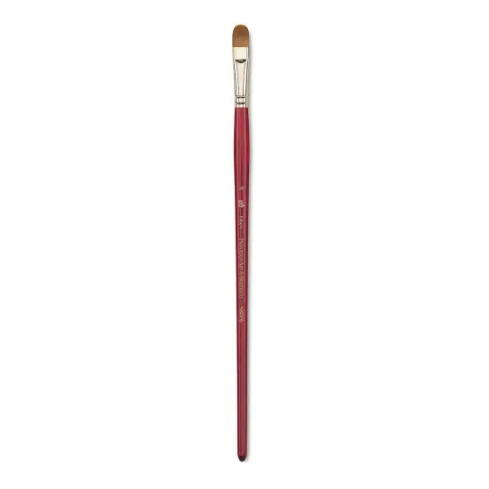 Princeton Synthetic Sable Brush - Filbert, Long Handle, Size 16 {1}