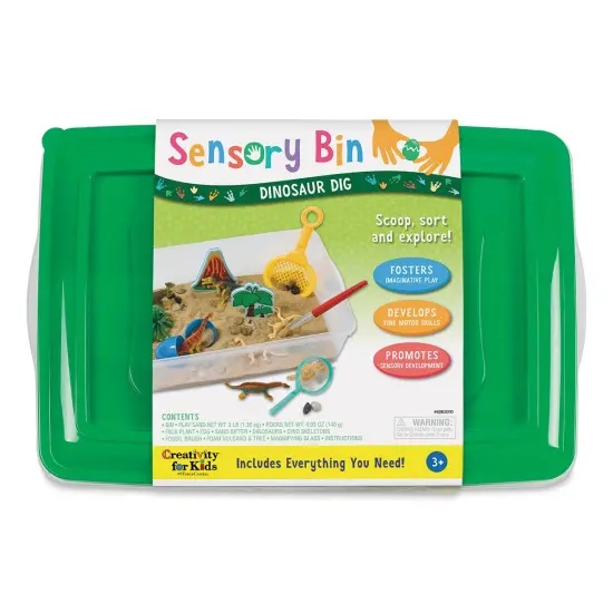 Creativity for Kids Sensory Bin - Dinosaur Dig {1}