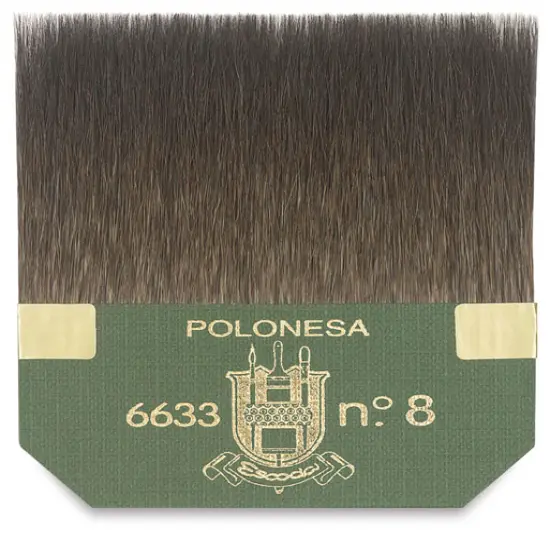 Escoda Squirrel Hair Tip Brush - Square Edge Gilding, Size 10 {1}