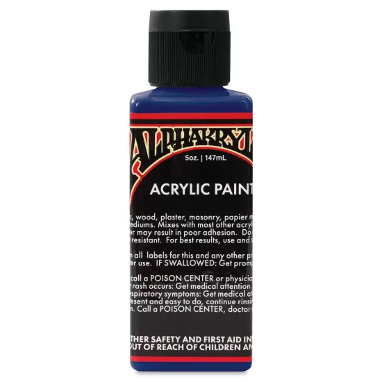 Alpha6 Alphakrylic Acrylic Paint - Ultramarine, 5 oz {1}