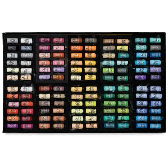 Richeson Handmade Soft Pastels - Assorted Colors, Set of 120, Half Stick {2}