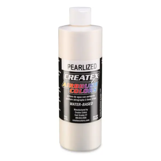 Createx Airbrush Color - 16 oz, Pearl White {1}