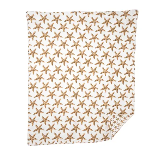 Sand Bridge Stars Accent Throw Blanket {1}