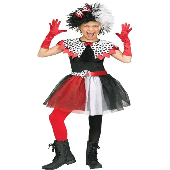 Dalmatian Diva Girl's Costume {1}