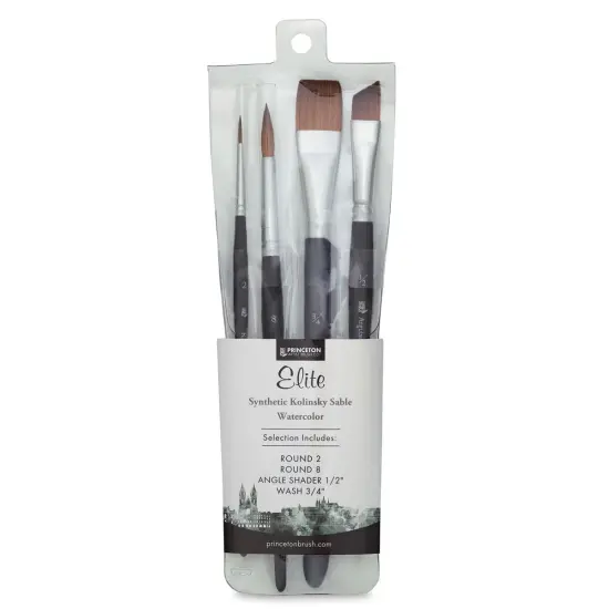 Princeton Aqua Elite Series 4850 Synthetic Brushes - Set of 4 {2}