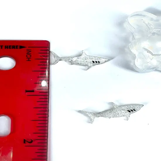 Shark Stud Earring Silicone Mold(A6) {2}