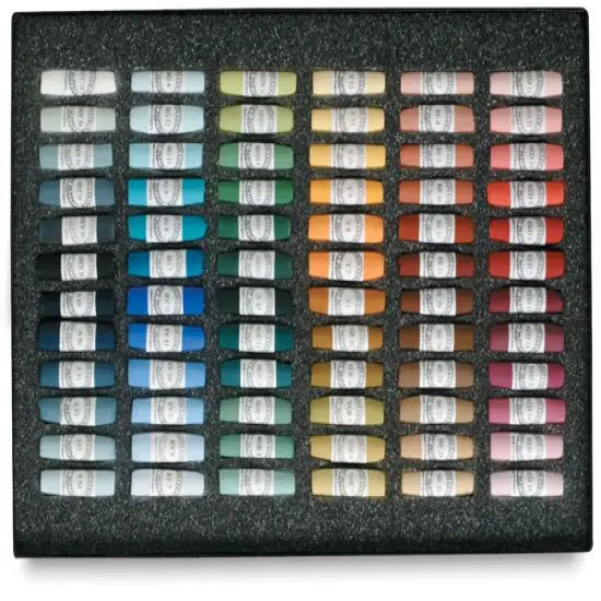 Unison Handmade Pastel Set - Starter Colors, Set of 72, Full Stick {2}