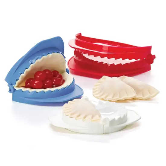 Plastic Dough Crimped Edge Press Set for Pies Pastries Calzones Includes 3 Sizes {1}
