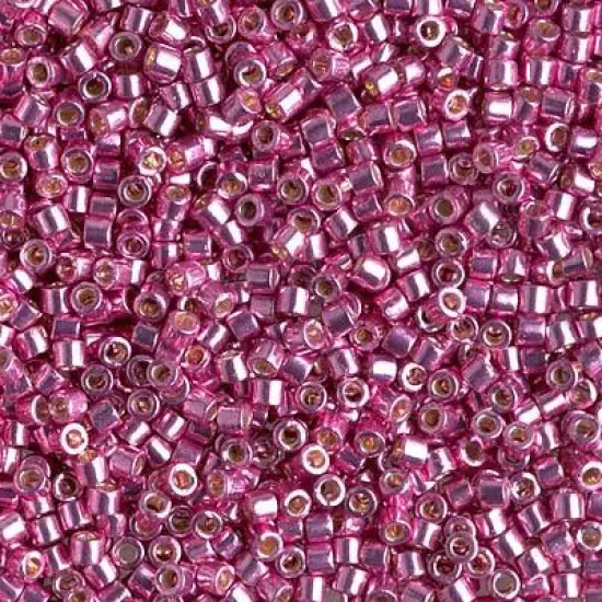 Miyuki Delica Bead 10/0, DBM1840, Duracoat Galvanized Hot Pink {1}
