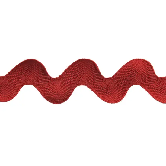 Belagio Large Ric Rac Trim, 1.25" Wide, 10-yard bolt, Red {1}
