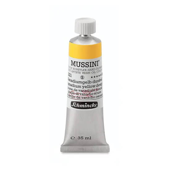 Schmincke Mussini Oil Color - Vanadium Yellow Deep, 35 ml tube {1}