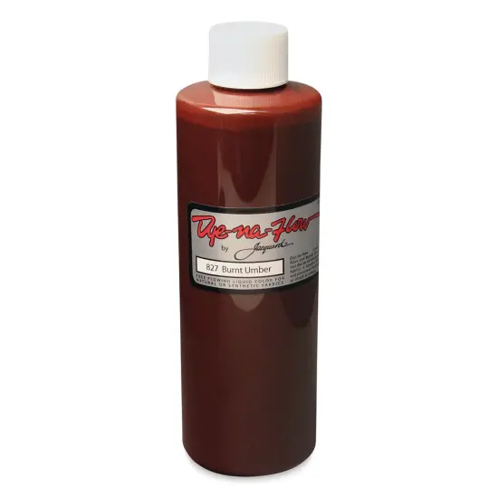Jacquard Dye-Na-Flow Fabric Color - Burnt Umber, 8 oz bottle {1}