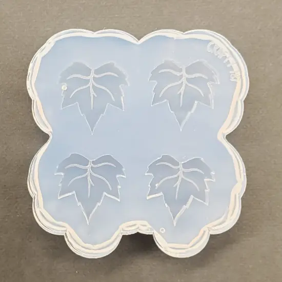 Fall Leaf Maple Stud Earring Mold(A9) {4}