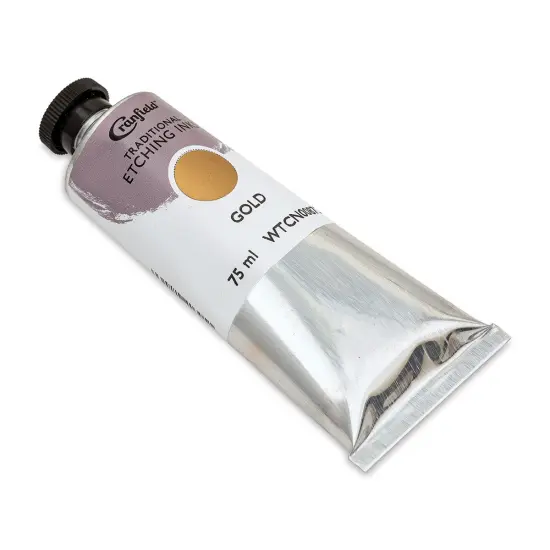Cranfield Traditional Etching Ink - Gold, 75 ml {1}