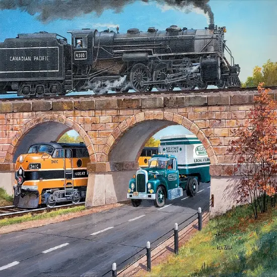 Sunsout Coast to Coast 300 pc Jigsaw Puzzle 37716 {1}