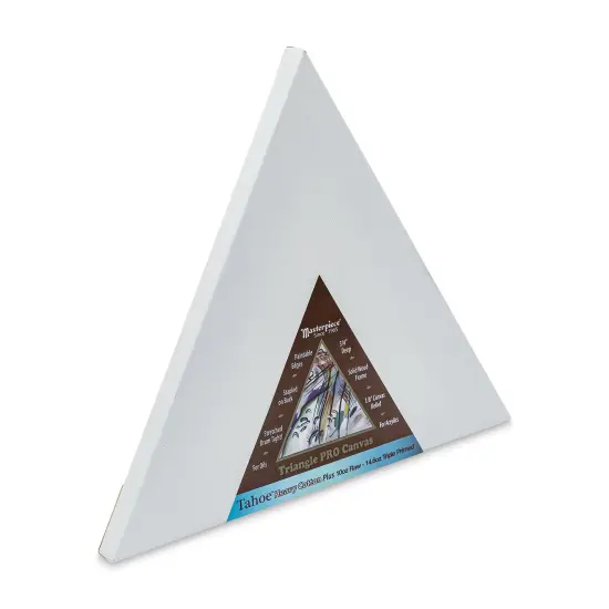 Masterpiece Tahoe Cotton Canvas Shape - Triangle, 12" {1}