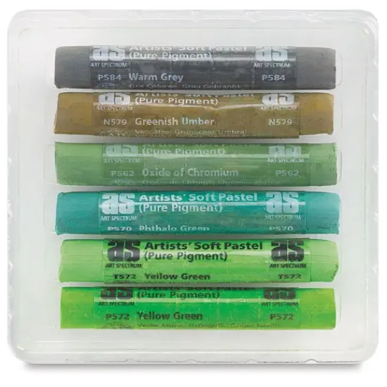Art Spectrum Pastel 6ix Pack Set - Summer Greens , Set of 6 {2}