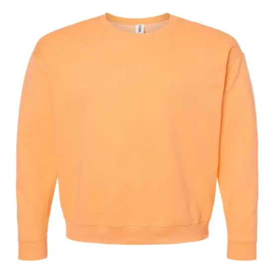 Tultex&reg; Fleece Crewneck Sweatshirt Cantaloupe {1}