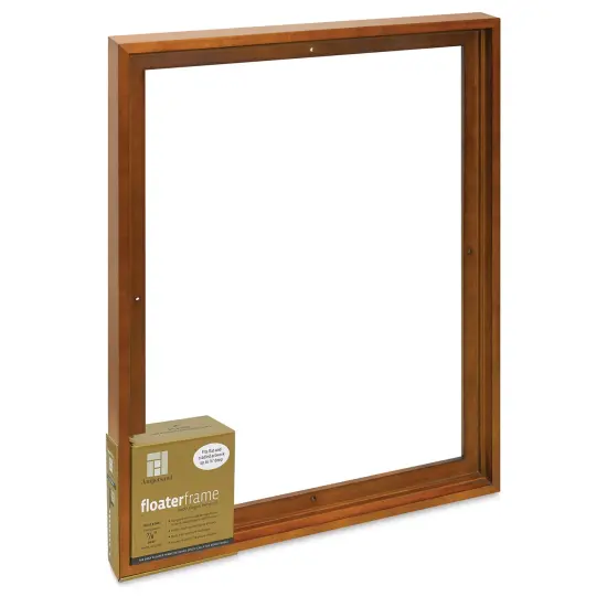 Ampersand Floaterframe - Bold, Walnut, 16" x 20", 7/8" {1}