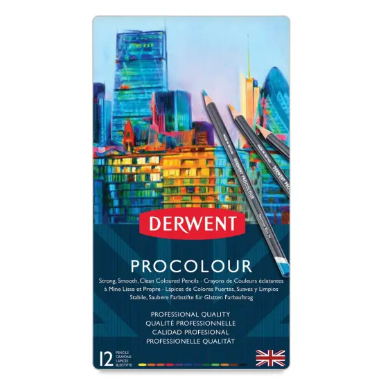 Derwent ProColour Colored Pencils - Set of 12 {1}