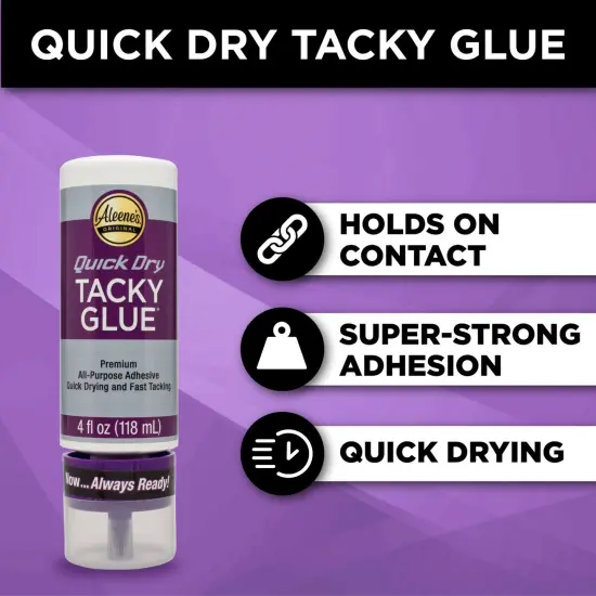 Aleene's Always Ready Quick Dry Tacky Glue 4 fl. oz. {2}