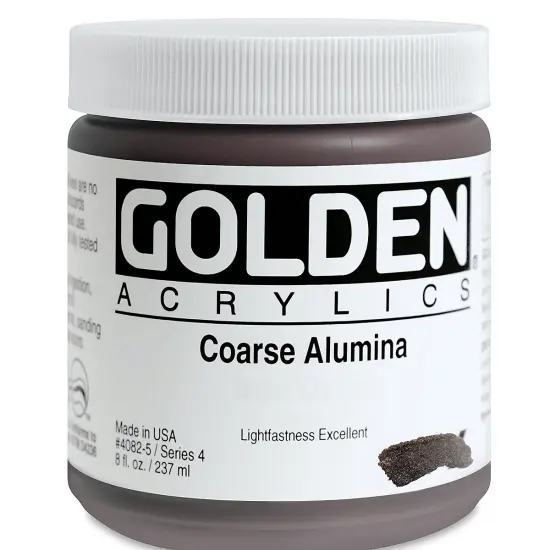 Golden Heavy Body Artist Acrylics - Coarse Alumina, 8 oz Tube {2}