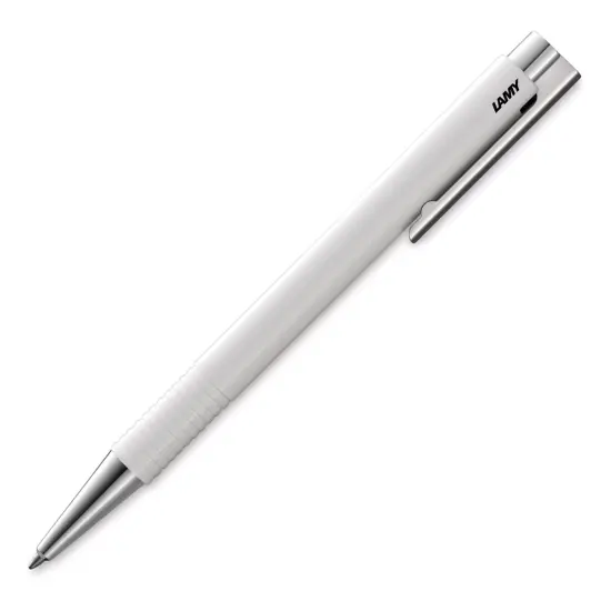 Lamy Logo M+ Ballpoint Pen - White {1}